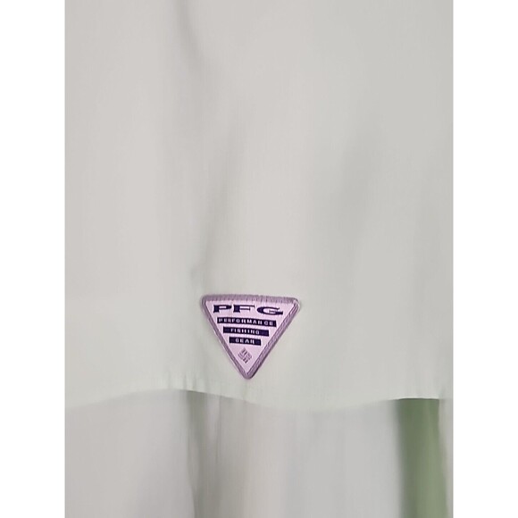 Columbia PFG Omni Shade Shirt Mens X-Large Long Sleeve Fishing Hiking Button Up - Picture 9 of 13